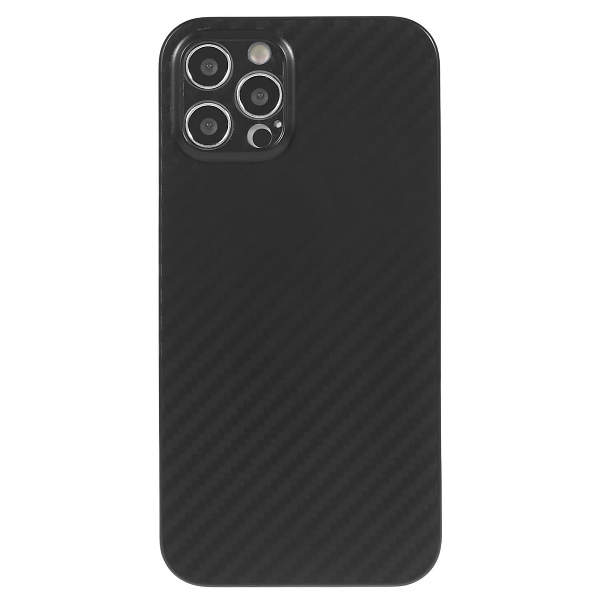 For iPhone 12 Pro 6.1 inch Carbon Fiber Texture PC Cover Super Thin Phone Case (Precise Lens Cutout) For iPhone 12 Pro 6.1 inch Carbon Fiber Texture PC Cover Super Thin Phone Case (Precise Lens Cutout)
